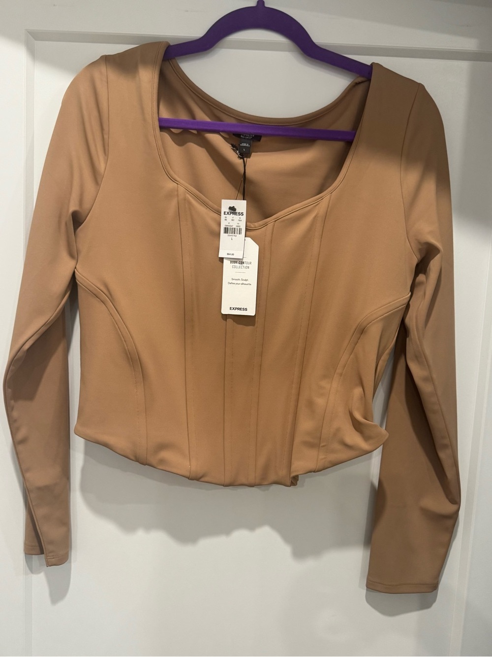 Body Contour Corset top. Size large. NWTs.